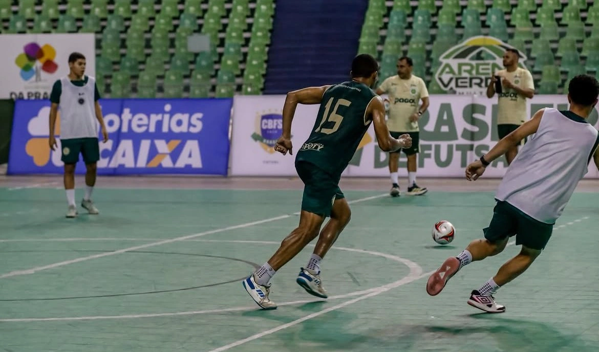 Atlético Piauiense se prepara para jogo contra o Criciuma pelo Brasileiro de Futsal