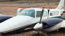 Avião de pequeno porte faz pouso de emergência entre Caxias e Timon (Foto: Reprodução)