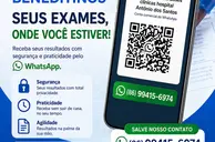 Beneditinos passa a enviar resultados de exames pelo WhatsApp