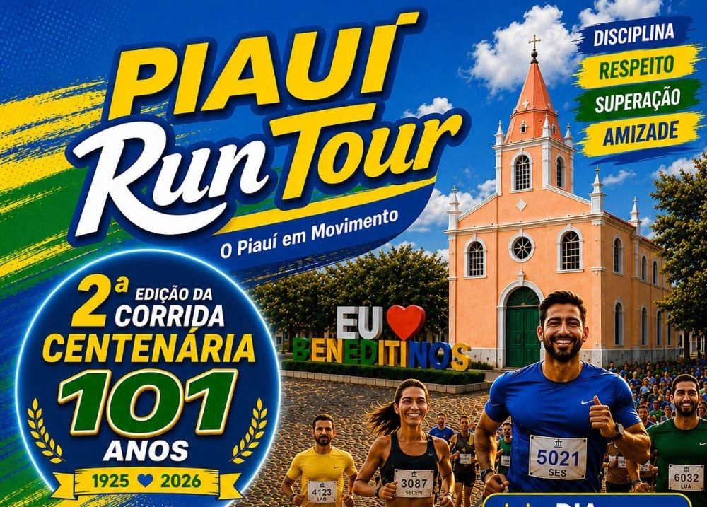 Beneditinos recebe 2ª etapa do Piauí Run Tour com expectativa de grande público