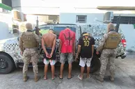 BEPI apreende arma, drogas e conduz três suspeitos na zona Leste de Teresina