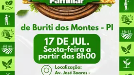 Buriti dos Montes promove Feira da Agricultura Familiar nesta sexta (Foto: Reprodução)