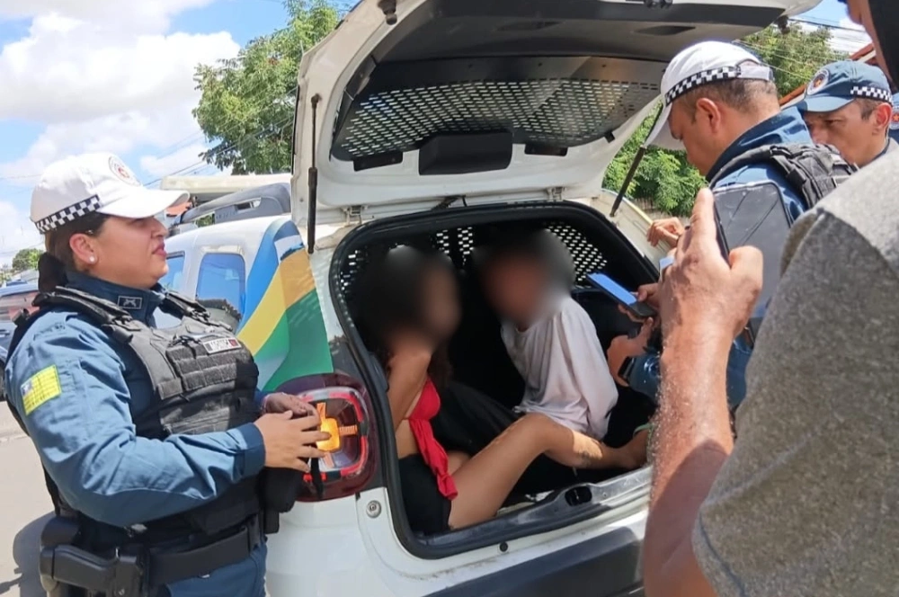 Casal é detido após acidente durante fuga de assaltos na zona Sul de Teresina