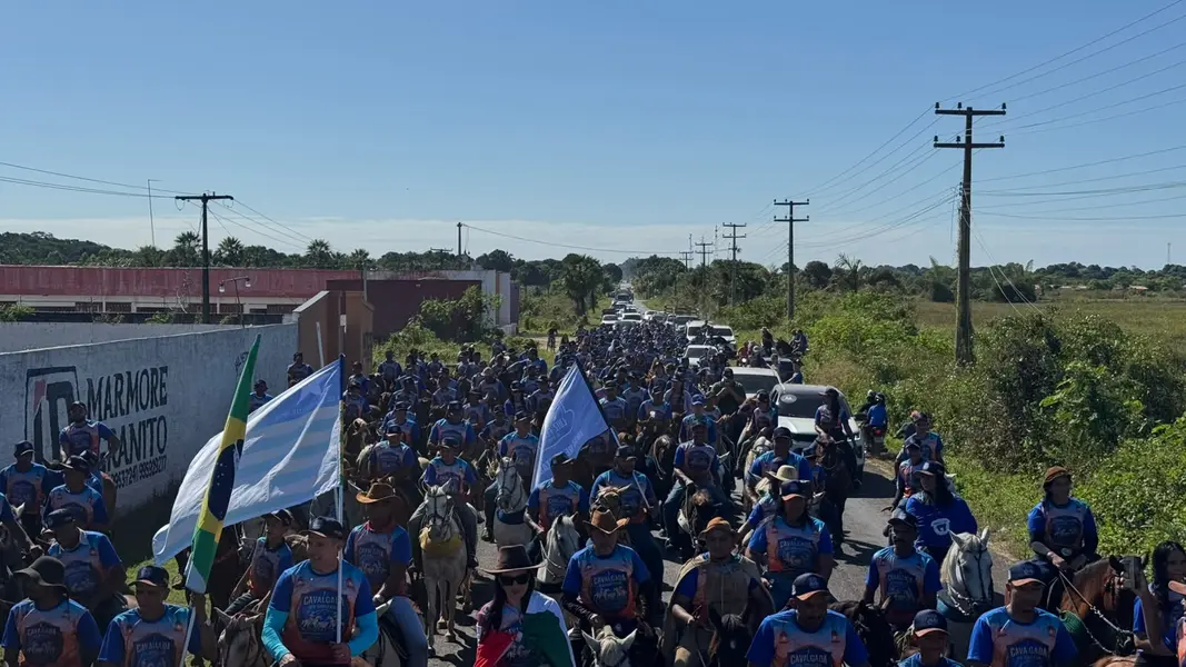 Cavalgada da Amizade abre 3ª etapa do CAMPIV e reúne multidão em José de Freitas
