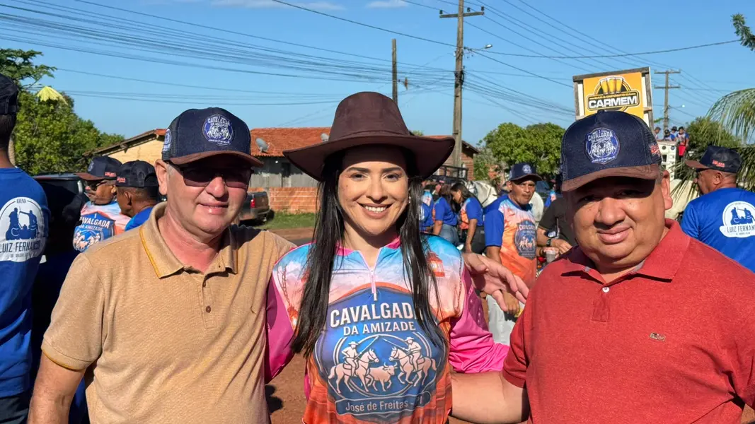 Cavalgada da Amizade abre 3ª etapa do CAMPIV e reúne multidão em José de Freitas