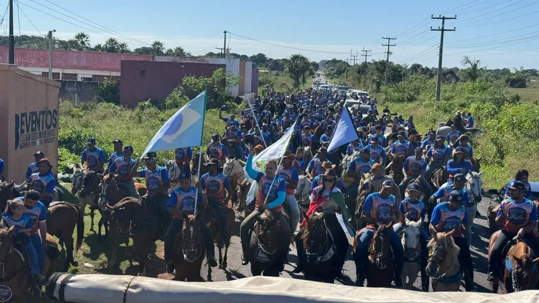 Cavalgada da Amizade abre 3ª etapa do CAMPIV e reúne multidão em José de Freitas