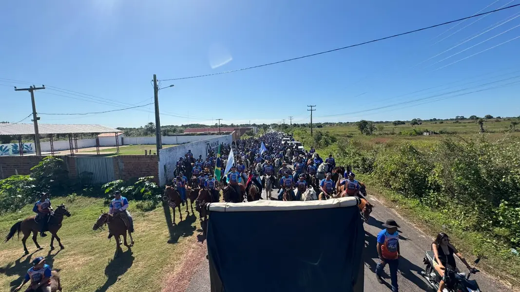 Cavalgada da Amizade abre 3ª etapa do CAMPIV e reúne multidão em José de Freitas