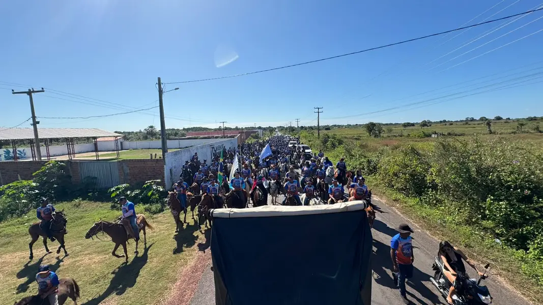 Cavalgada da Amizade abre 3ª etapa do CAMPIV e reúne multidão em José de Freitas