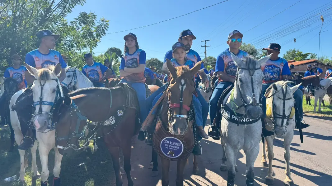 Cavalgada da Amizade abre 3ª etapa do CAMPIV e reúne multidão em José de Freitas