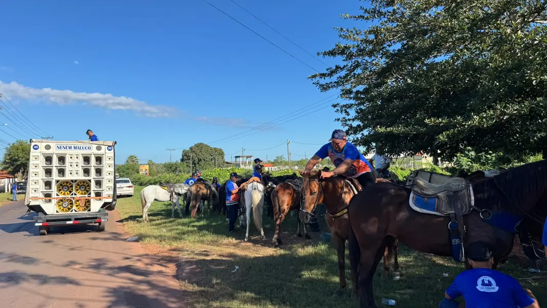 Cavalgada da Amizade abre 3ª etapa do CAMPIV e reúne multidão em José de Freitas