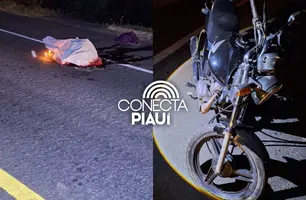 Colisão entre motos deixa um morto e duas mulheres gravemente feridas em Teresina (Foto: Reprodução)