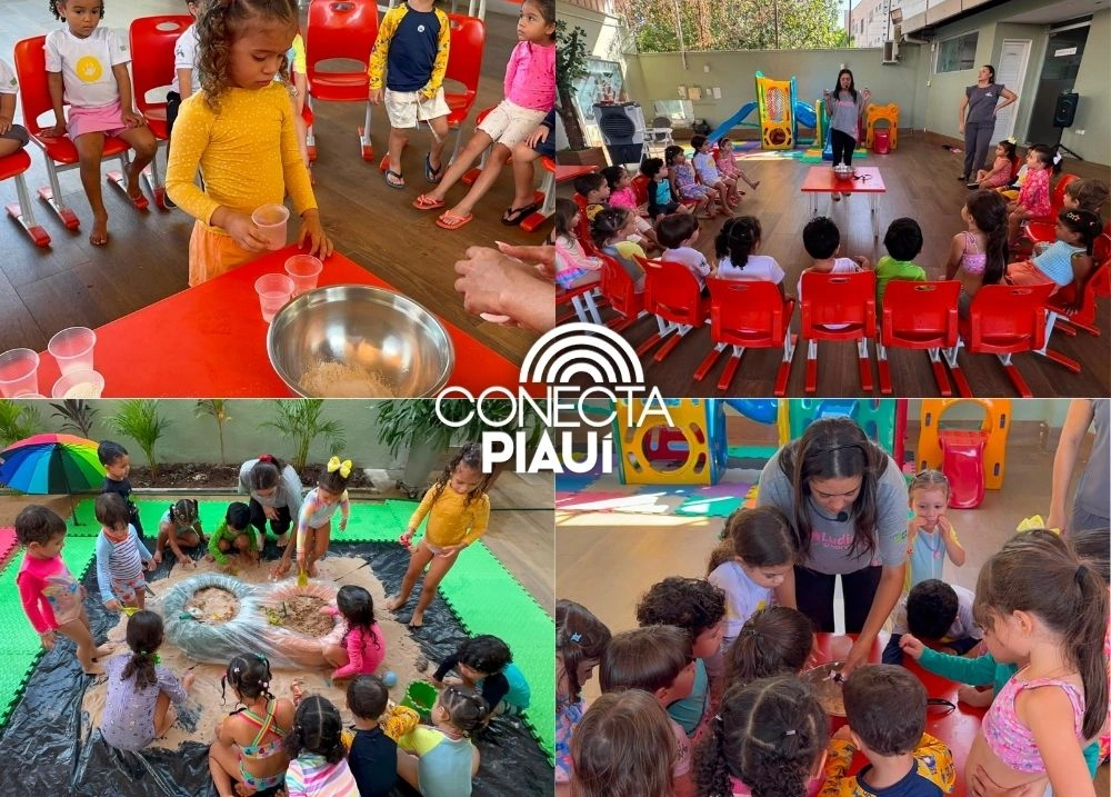 Colônia de férias une diversão e aprendizado para crianças em Teresina