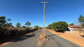 Comunidade cobra retirada de postes no meio da PI-217 em Colônia do Piauí (Foto: Conecta Piauí)