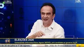 Conectando entrevista Elizeu Aguiar (Novo), pré-candidato ao Governo do Piauí (Foto: YouTube)