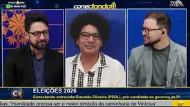 Conectando entrevista Gisvaldo Oliveira (PSOL), pré-candidato ao Governo do Piauí (Foto: YouTube)