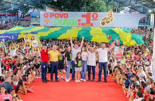Convenção do Time do Povo reúne 60 mil pessoas e homologa candidatura de Fonteles (Foto: Reprodução)