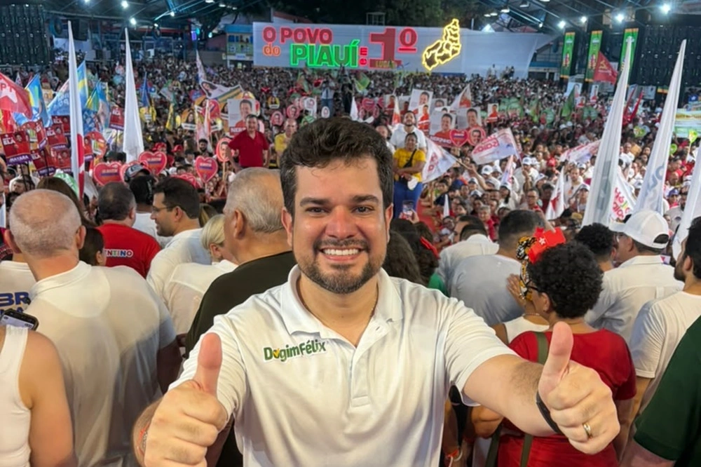 Convenção homologa candidatura de Dogim Félix para deputado estadual