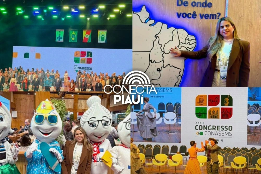 Curimatá participa de congresso nacional e fortalece ações na Saúde Pública