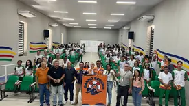 Defesa Civil realiza ação do Banho Seguro em Valença do Piauí (Foto: Reprodução)