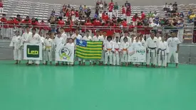 Delegação do Piauí conquista 40 medalhas no Campeonato Nacional de Karate (Foto: Ascom Secepi)