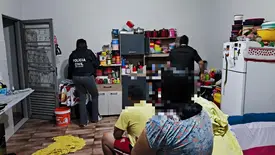 Delegado detalha como grupo criminoso agia em golpes de estelionato pela internet (Foto: SSP-PI)