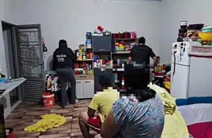 Delegado detalha como grupo criminoso agia em golpes de estelionato pela internet (Foto: SSP-PI)