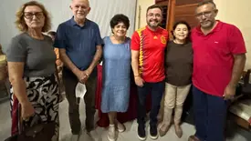 Deputado Fábio Novo participa de encontro com lideranças políticas em Parnaíba (Foto: Reprodução/Redes Sociais)