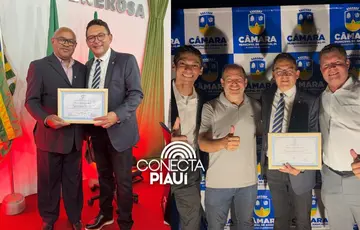 Deputado Hélio Rodrigues recebe cidadania honorária de Angical do Piauí