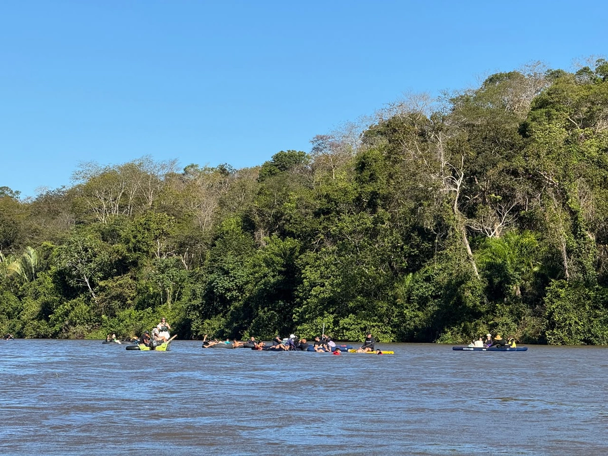 Descida de Boia em Ribeiro Gonçalves