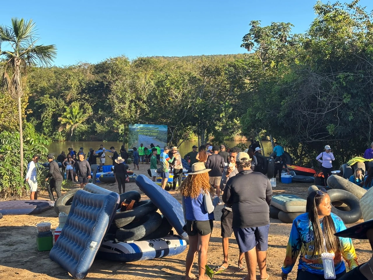 Descida de Boia em Ribeiro Gonçalves