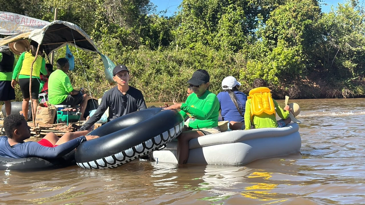 Descida de Boia em Ribeiro Gonçalves