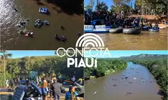 Descida de Boia reúne multidão e abre festa dos 88 anos de Ribeiro Gonçalves