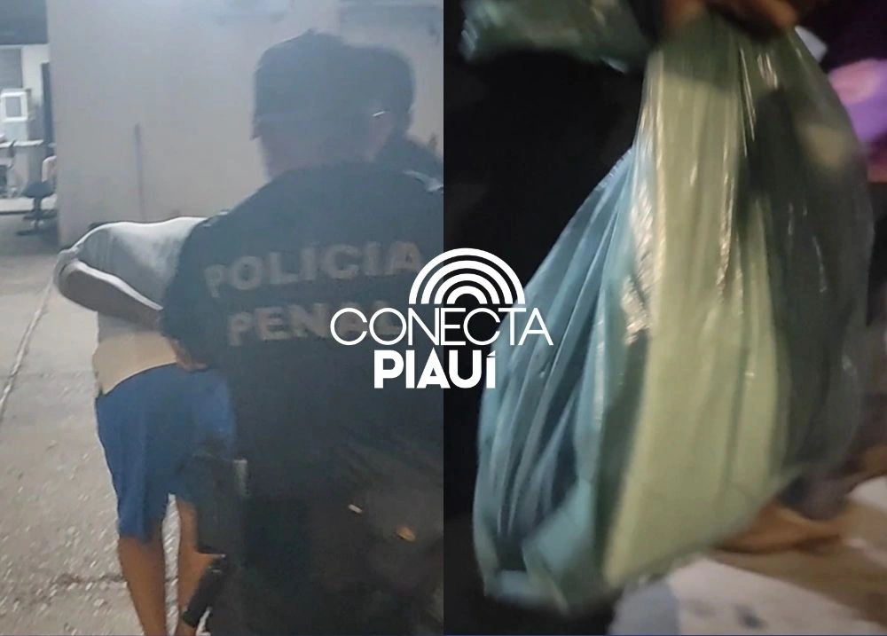 Detento é preso ao tentar entrar com drogas em unidade prisional de Teresina