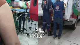 Dois homens morrem e criança fica ferida após colisão entre motos no Piauí (Foto: Reprodução)