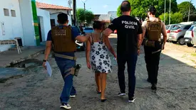 DPCA apura suposta gravidez de suspeita de tentar levar recém-nascida em Teresina (Foto: Conecta Piauí)