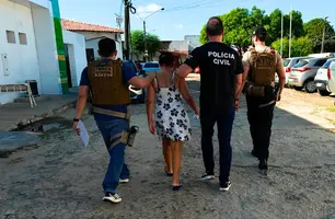 DPCA apura suposta gravidez de suspeita de tentar levar recém-nascida em Teresina (Foto: Conecta Piauí)