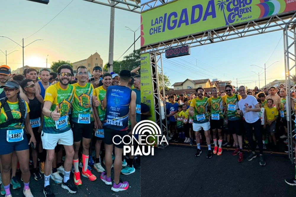 Dr. Marcus Kalume participa de corrida que reúne 1,7 mil atletas em Piracuruca