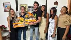 Dr. Marcus Kalume prestigia festejos e reforça apoio a Marcos Parente (Foto: Reprodução)