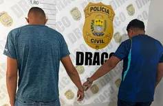 Dupla é presa suspeita de tentar matar policial militar na zona Sul de Teresina