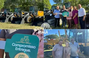 Emenda de Júlio César garante máquinas para fortalecer municípios piauienses (Foto: Conecta Piauí)