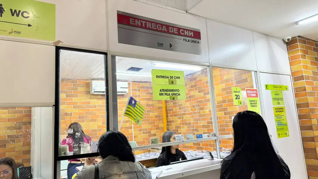 Emissão da primeira CNH dobra no Piauí após modernização do Detran