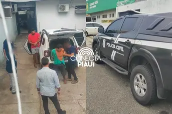 Empresário captura suspeitos de furtar peças e os leva à Central de Flagrantes
