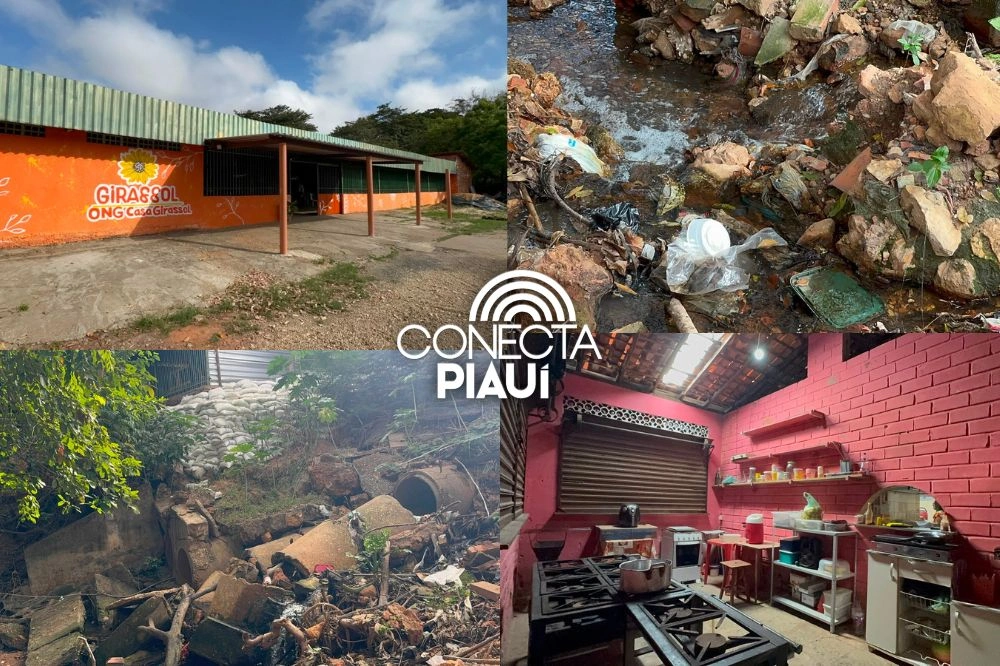 Erosão ameaça ONG Casa Girassol e coloca atendimento social em risco em Teresina