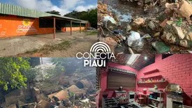 Erosão ameaça ONG Casa Girassol e coloca atendimento social em risco em Teresina (Foto: Conecta Piauí)