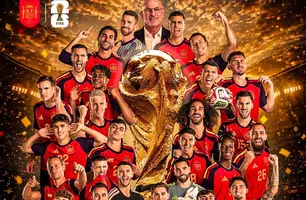 Espanha supera Argentina na prorrogação e conquista o bicampeonato mundial (Foto: Reprodução)