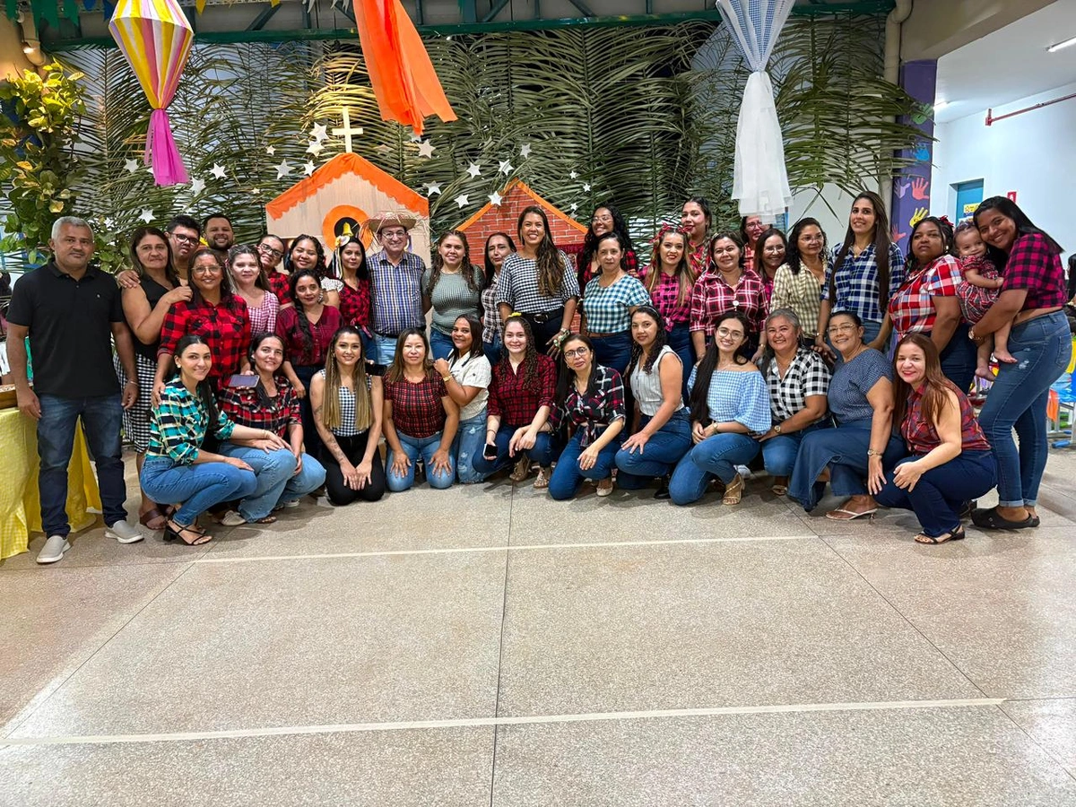 Esperantina celebra tradições juninas com o Arraiá da Aninha na Creche Anna Kerola
