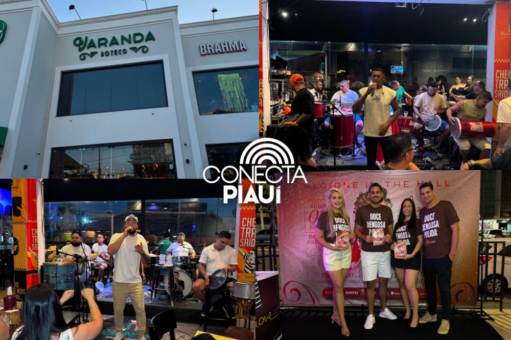 Esquenta para show de Alcione anima público com samba e pagode em Teresina