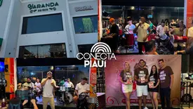 Esquenta para show de Alcione anima público com samba e pagode em Teresina (Foto: Conecta Piauí)