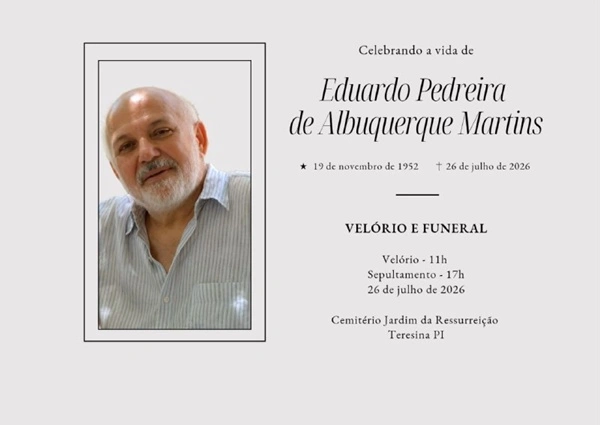 Falece o engenheiro timonense Eduardo Pedreira