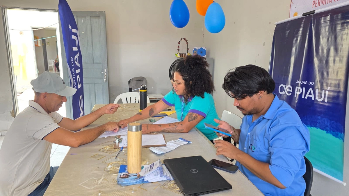 Famílias de Bertolínia poderão se cadastrar para desconto na tarifa de água